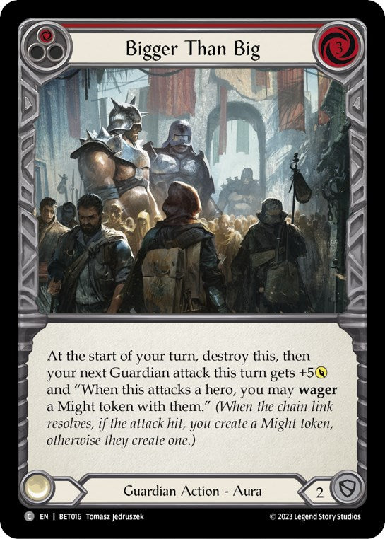 Bigger Than Big (Red) (BET016) [Blitz Deck: Heavy Hitters - Betsy]