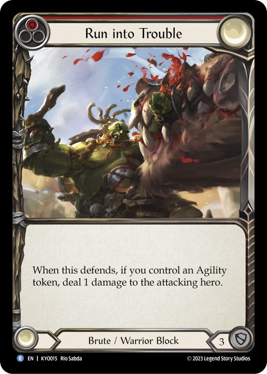 Run into Trouble (KYO015) [Blitz Deck: Heavy Hitters - Kayo]