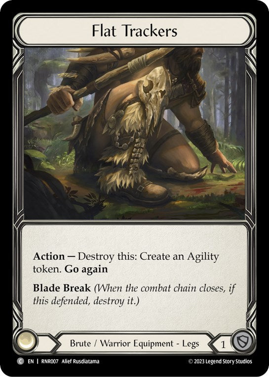 Flat Trackers (RNR007) [Blitz Deck: Heavy Hitters - Rhinar]