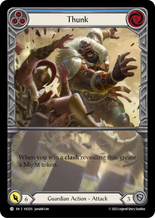 Thunk (Blue) (VIC025) [Blitz Deck: Heavy Hitters - Victor]