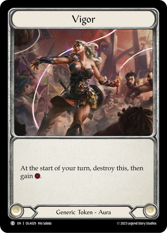 Vigor // Gold (OLA029) [Blitz Deck: Heavy Hitters - Olympia]