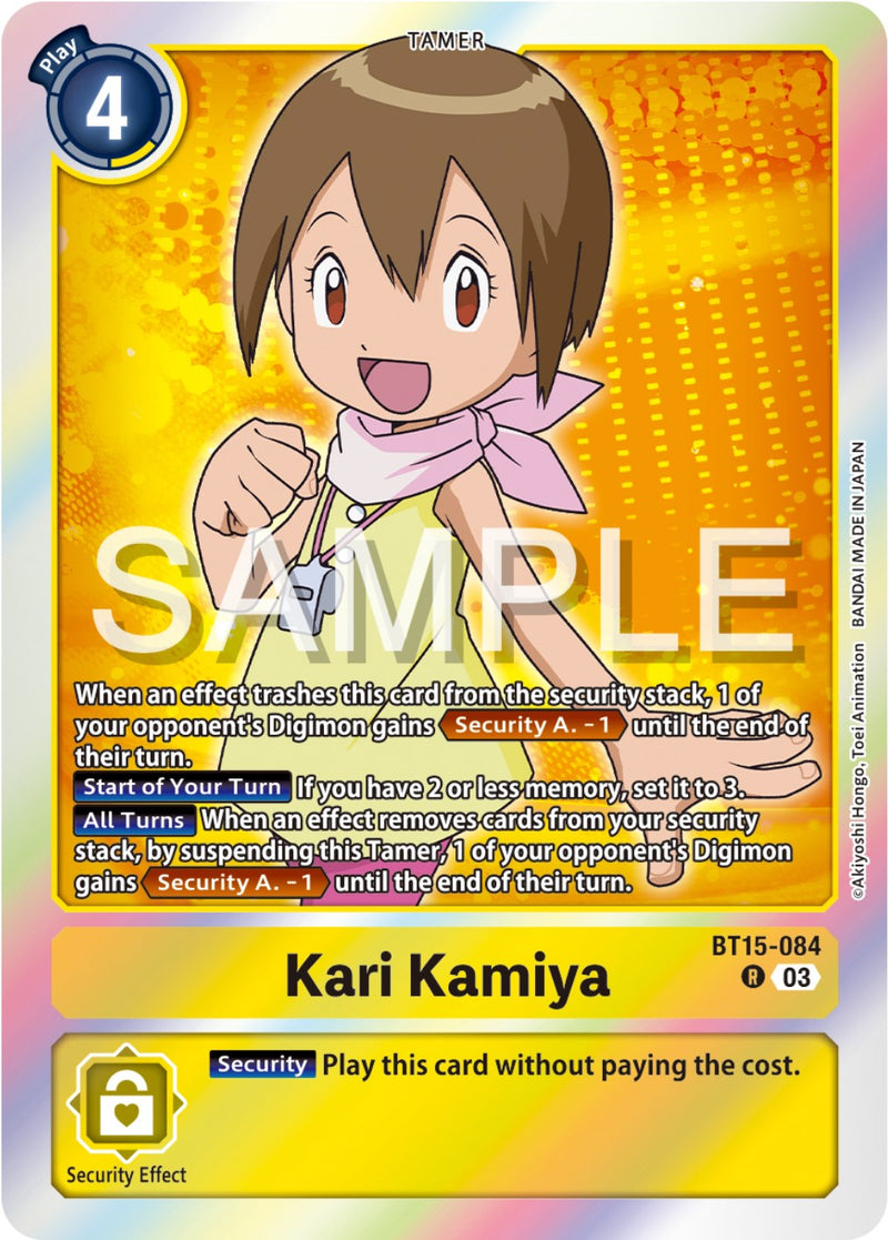 Kari Kamiya (BT15-084 R) [Exceed Apocalypse]