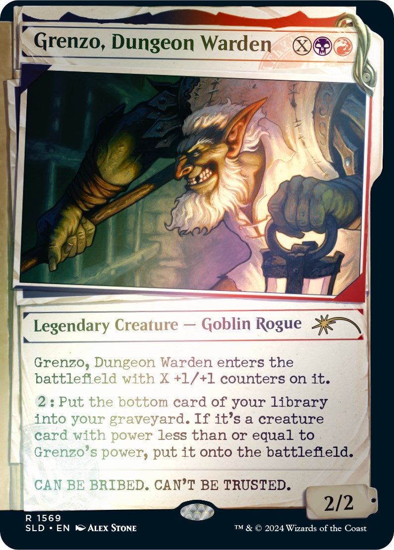 Grenzo, Dungeon Warden (Rainbow Foil) (1569) [Secret Lair Drop Series]