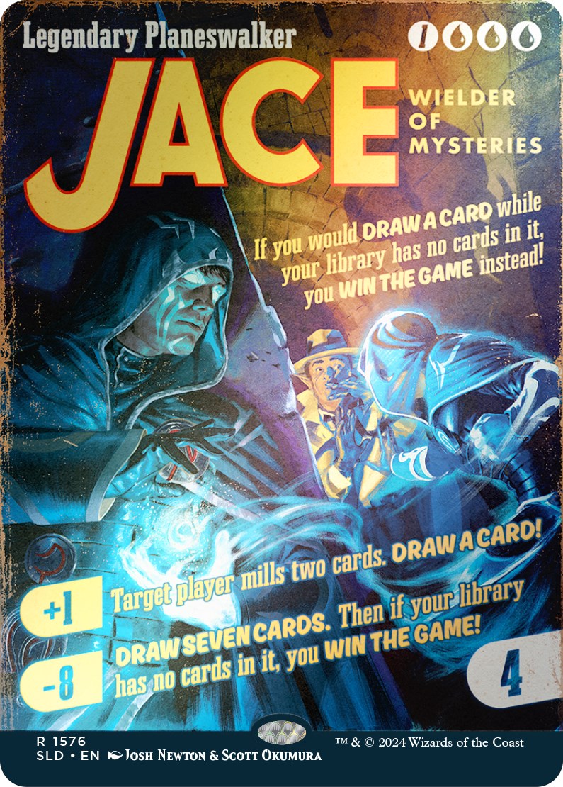 Jace, Wielder of Mysteries (Rainbow Foil) (1576) [Secret Lair Drop Series]