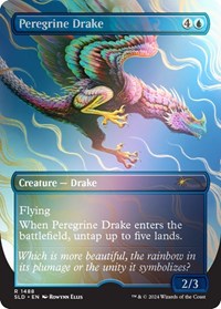 Peregrine Drake (Rainbow Foil) [Secret Lair Drop Series]