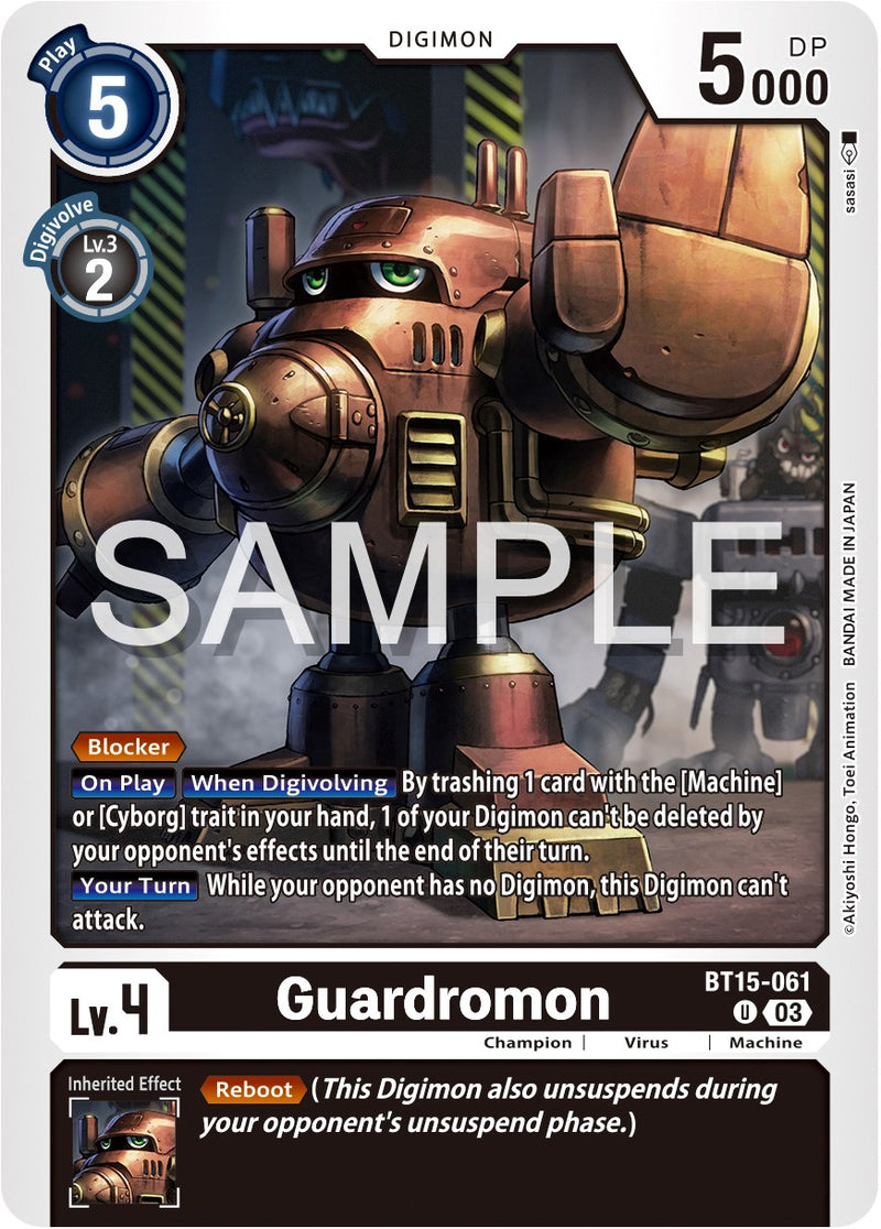 Guardromon (BT15-061 U) [Exceed Apocalypse]