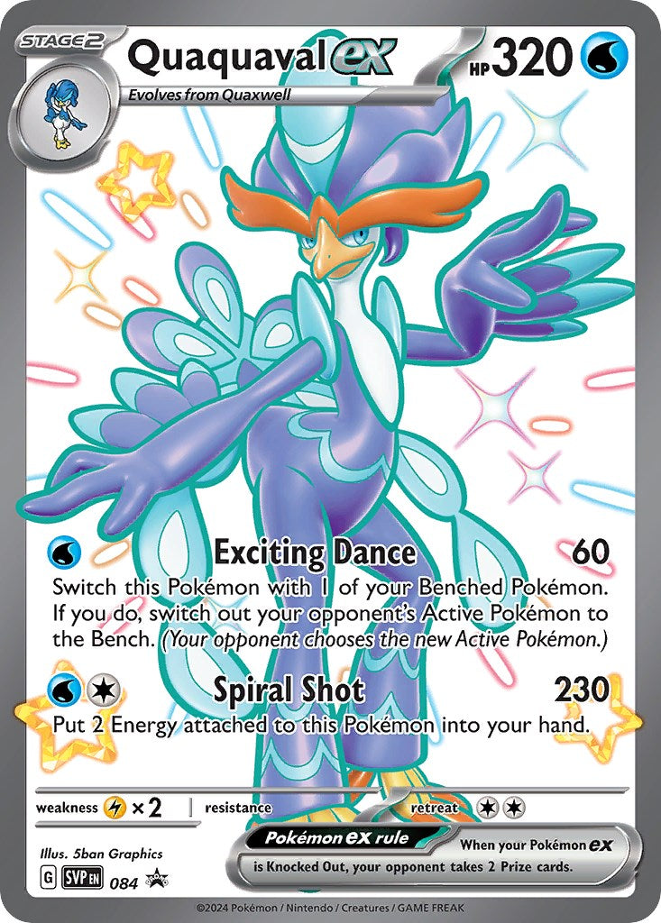 Quaquaval ex - 084 (084) [SV: Scarlet & Violet Promo Cards]
