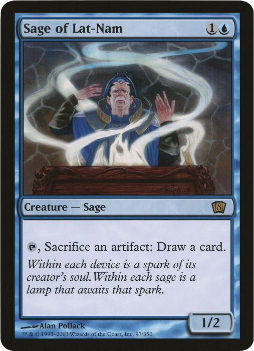 Sage of Lat-Nam (8th Edition) (97) [Oversize Cards]