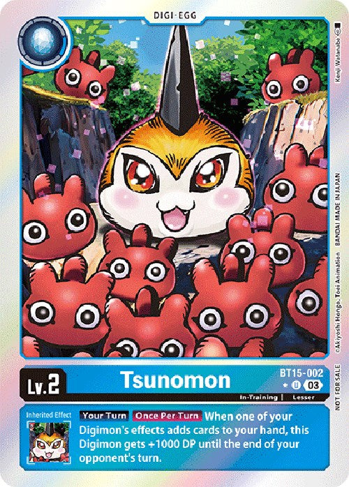 Tsunomon (Exceed Apocalypse Box Promotion Pack) (BT15-002 U) [Exceed Apocalypse]