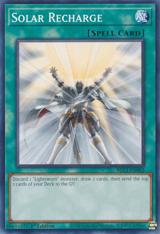 Solar Recharge (BLC1-EN062) [Battles of Legend: Chapter 1]