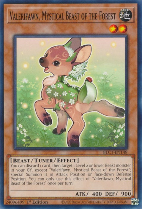 Valerifawn, Mystical Beast of the Forest [BLC1-EN148] Common