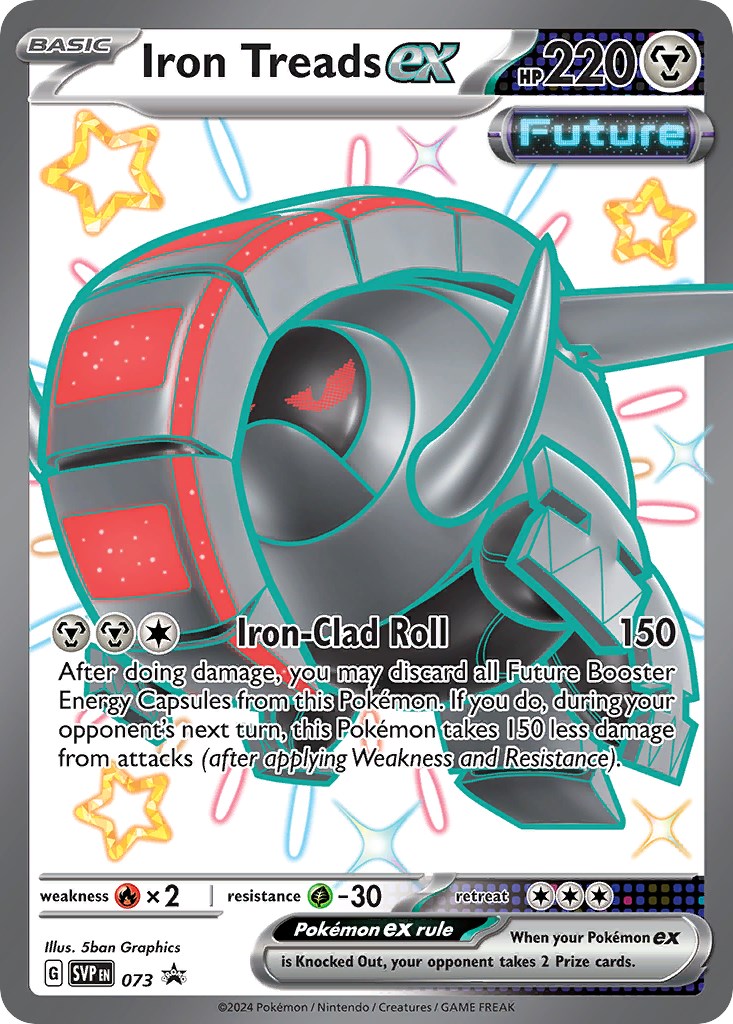 Iron Treads ex - 073 (073) [SV: Scarlet & Violet Promo Cards]