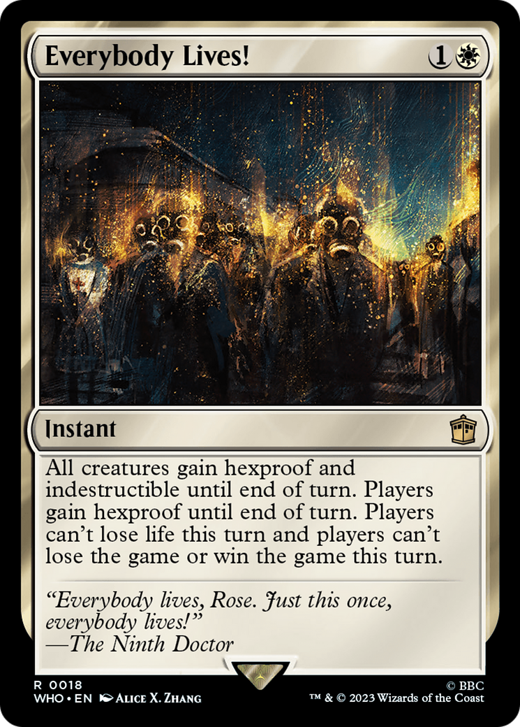 Everybody Lives! (18) [Universes Beyond: Doctor Who]