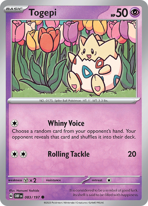 Togepi (083/197) [Scarlet & Violet: Obsidian Flames]