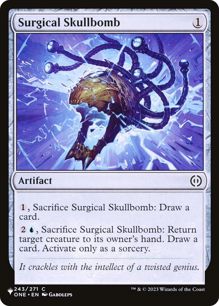 Surgical Skullbomb (243/271) [The List Reprints]