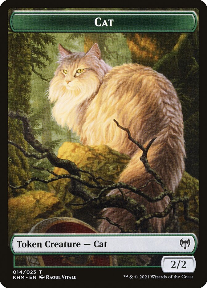 Treasure // Cat Double-Sided Token (19 // 14) [Kaldheim]