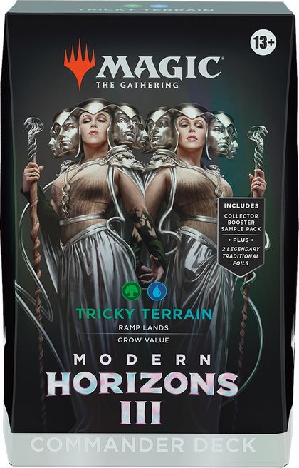 Magic The Gathering Modern Horizons 3 Commander Deck - Tricky Terrain