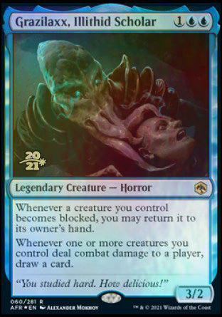Grazilaxx, Illithid Scholar (60) [Prerelease Cards]