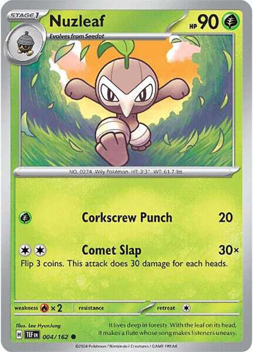 Nuzleaf (004/162) [SV05: Temporal Forces]
