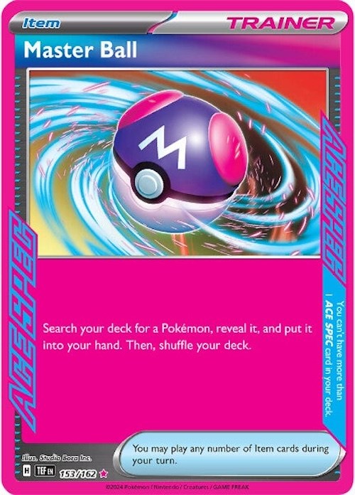 Master Ball (153/162) [SV05: Temporal Forces]