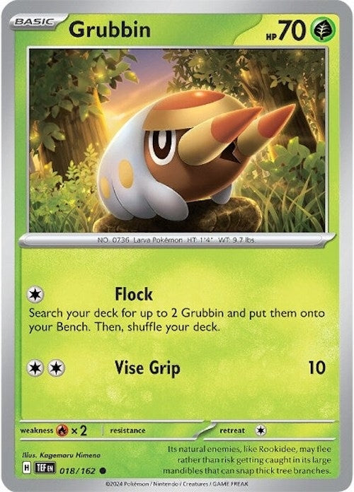 Grubbin (018/162) [SV05: Temporal Forces]