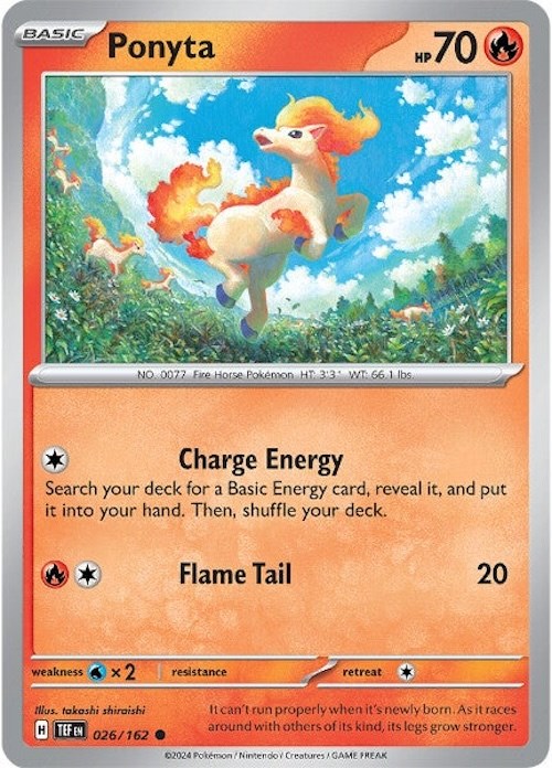 Ponyta (026/162) [SV05: Temporal Forces]