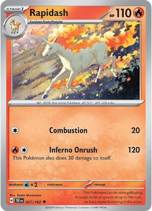 Rapidash (027/162) [SV05: Temporal Forces]