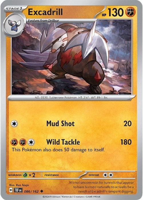 Excadrill (086/162) [SV05: Temporal Forces]