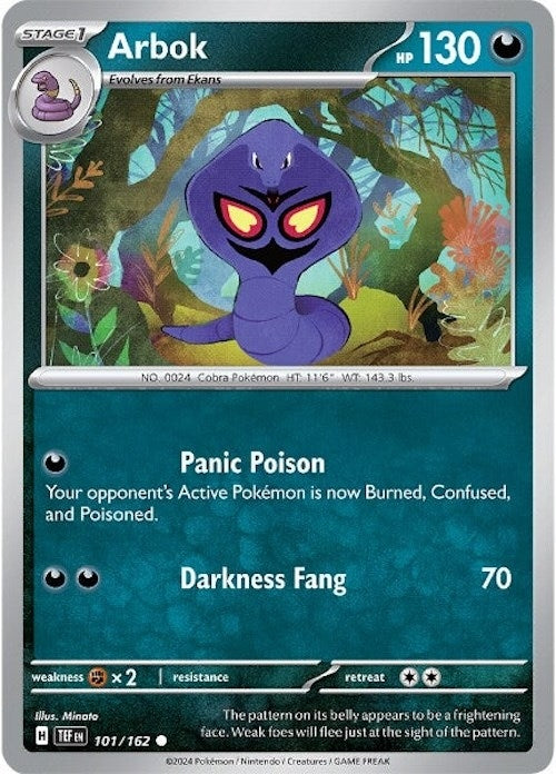 Arbok (101/162) [SV05: Temporal Forces]