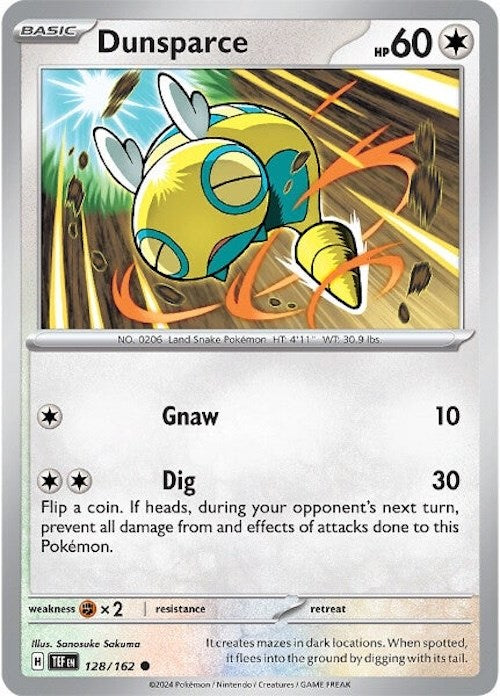 Dunsparce (128/162) [SV05: Temporal Forces]