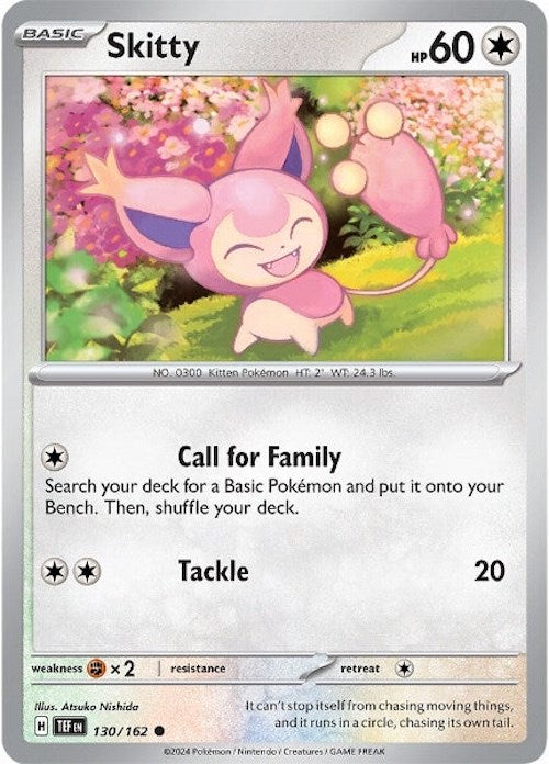 Skitty (130/162) [SV05: Temporal Forces]