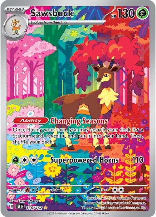 Sawsbuck (166/162) [SV05: Temporal Forces]
