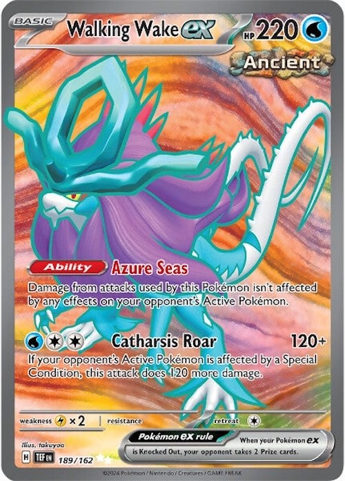 Walking Wake ex (189/162) [SV05: Temporal Forces]