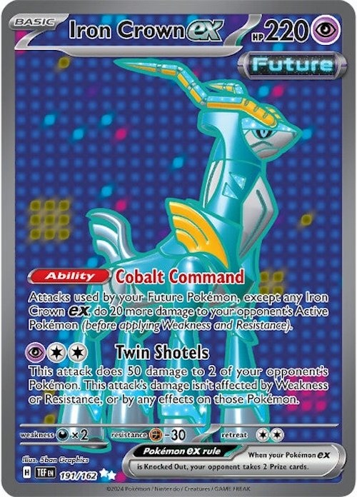 Iron Crown ex (191/162) [SV05: Temporal Forces]