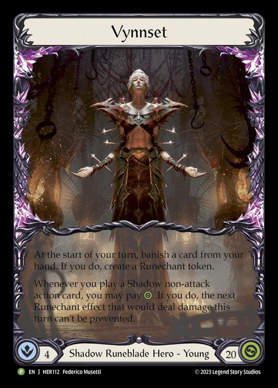 Vynnset - HER112 (HER112) [Flesh and Blood: Promo Cards]