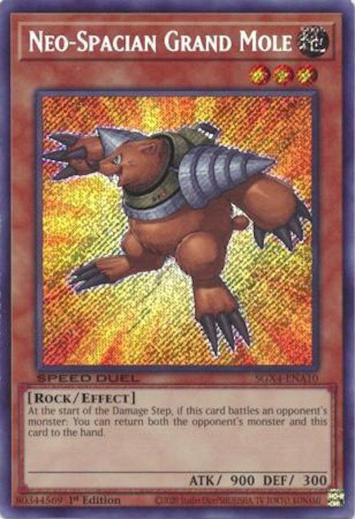 Neo-Spacian Grand Mole (Secret Rare) (SGX4-ENA10) [Speed Duel GX: Midterm Destruction]