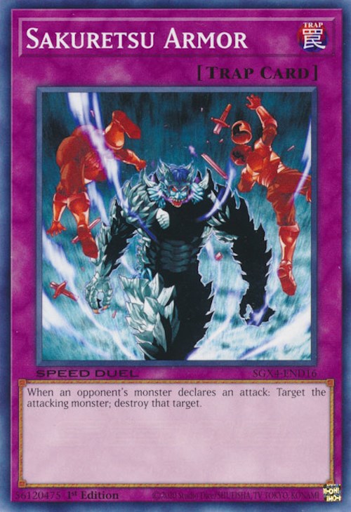 Sakuretsu Armor (SGX4-END16) [Speed Duel GX: Midterm Destruction]