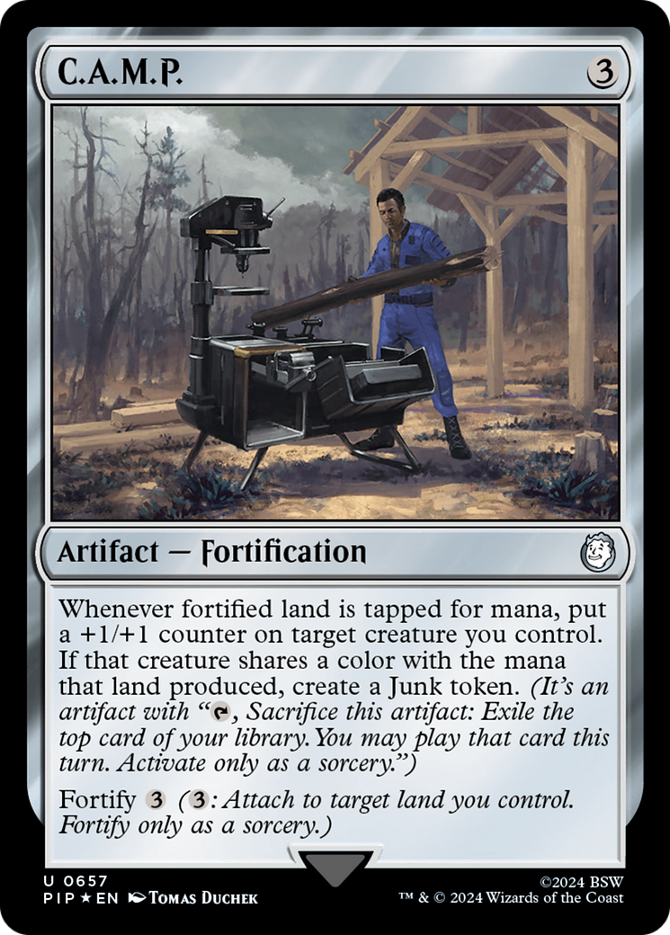 C.A.M.P. (Surge Foil) (657) [Universes Beyond: Fallout]