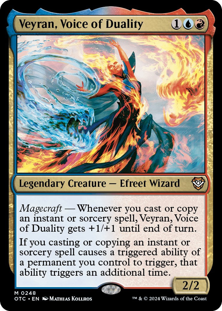 Veyran, Voice of Duality (248) [Commander: Outlaws of Thunder Junction]
