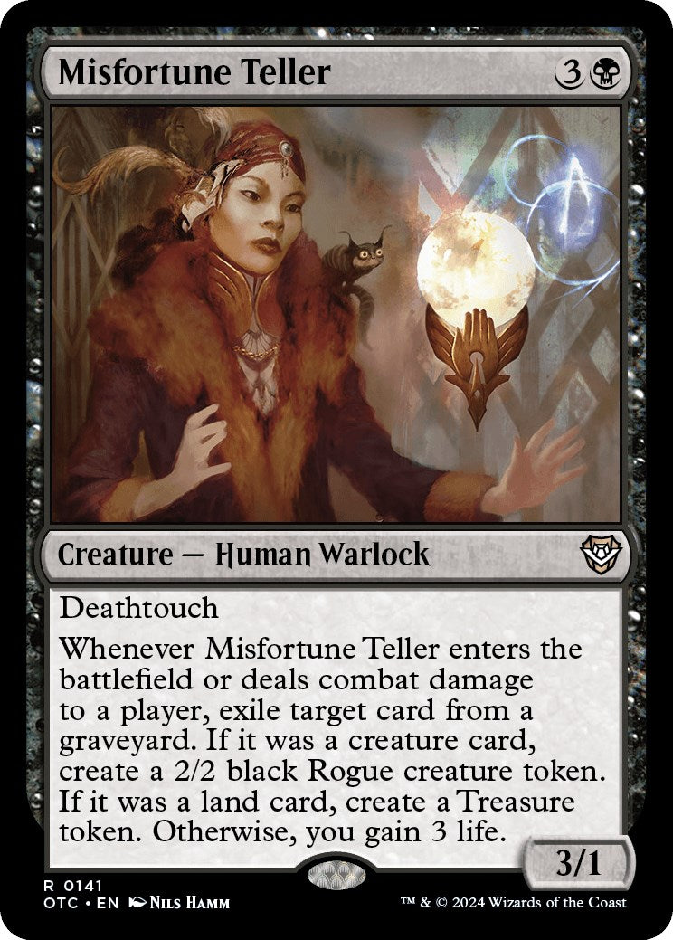 Misfortune Teller (141) [Commander: Outlaws of Thunder Junction]