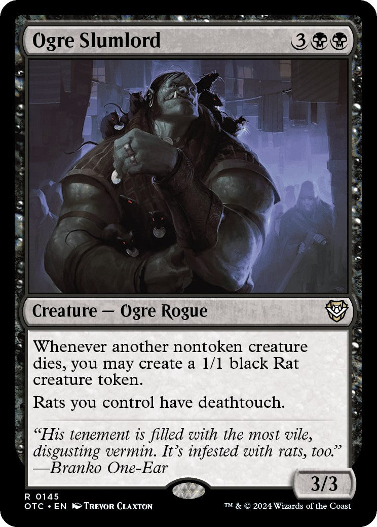 Ogre Slumlord (145) [Commander: Outlaws of Thunder Junction]
