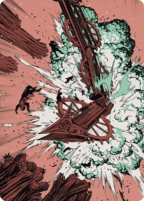 Decimate Art Card (44) [Art Series: Outlaws of Thunder Junction]