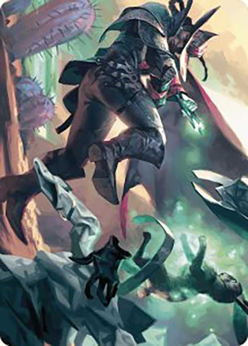 Metamorphic Blast Art Card (7) [Art Series: Outlaws of Thunder Junction]
