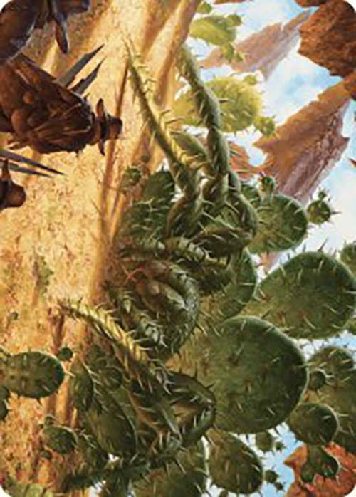 Cactarantula Art Card (12) [Art Series: Outlaws of Thunder Junction]