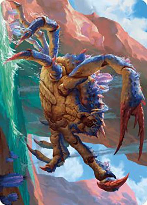 Canyon Crab Art Card (4) [Art Series: Outlaws of Thunder Junction]