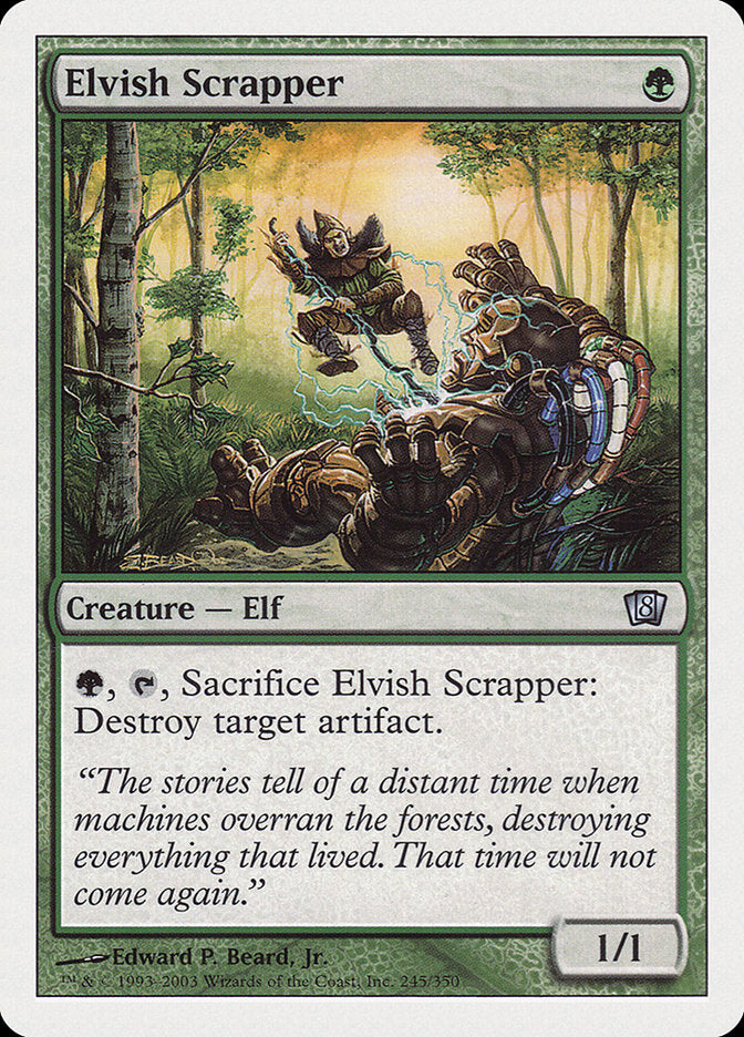 Elvish Scrapper (245) [8th Edition]