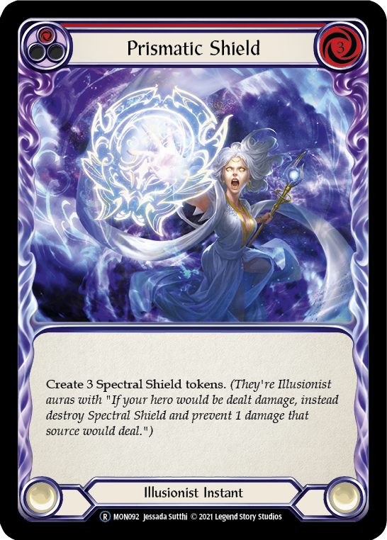 Prismatic Shield (Red) (MON092) [Monarch]