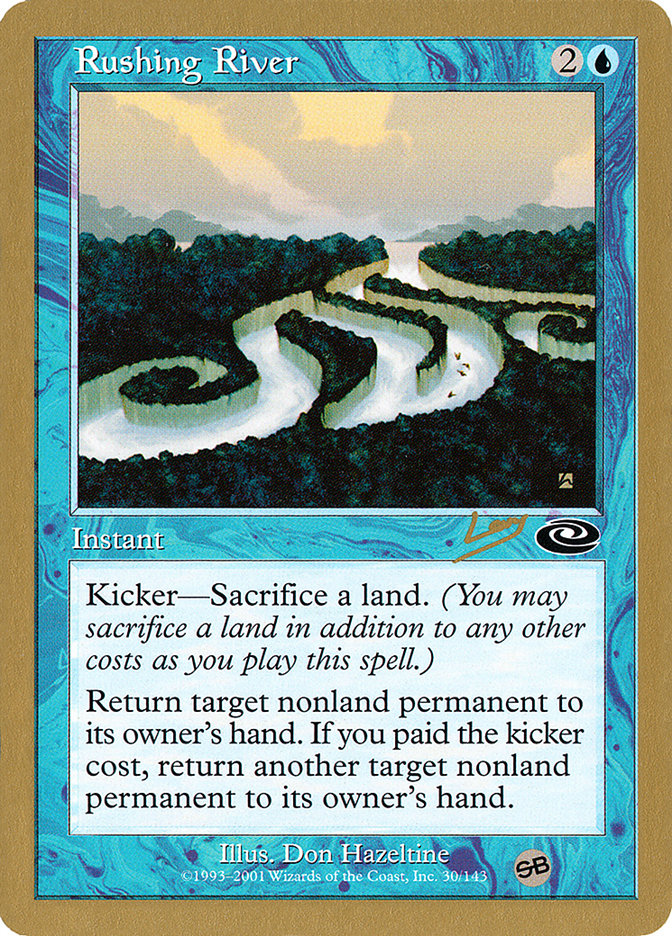 Rushing River - 2002 Raphael Levy (PLS) (SB) [World Championship Decks]