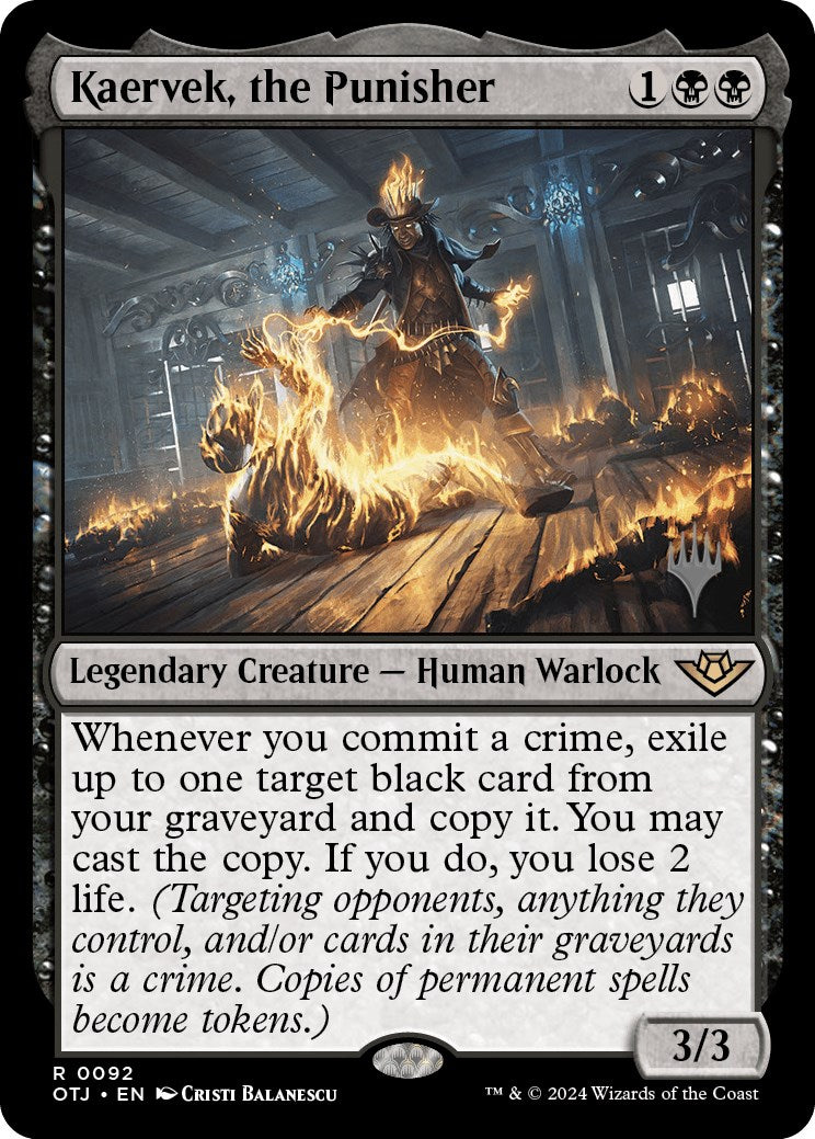 Kaervek, the Punisher (92) [Promo Pack: Outlaws of Thunder Junction]