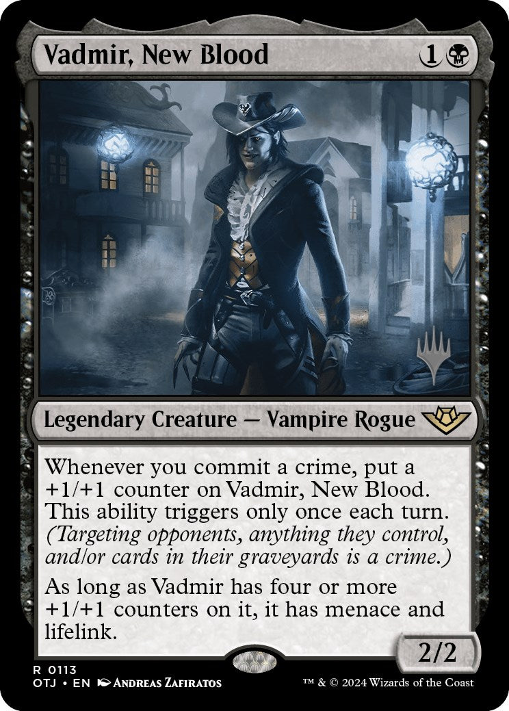 Vadmir, New Blood (113) [Promo Pack: Outlaws of Thunder Junction]